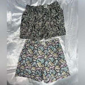 BUNDLE-American Eagle Outfitters Graphic Boxer Shorts Set